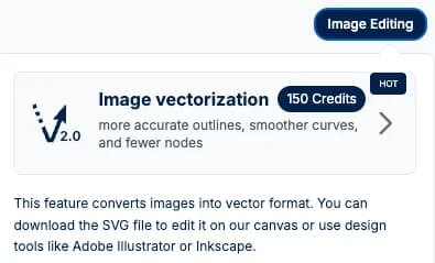 图像矢量化界面